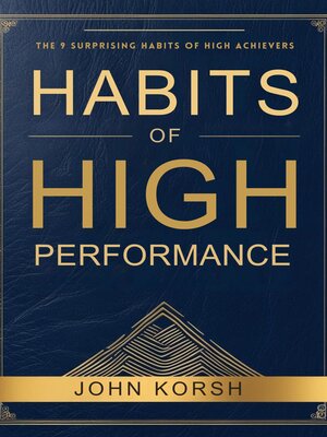 cover image of Habits of High Performance